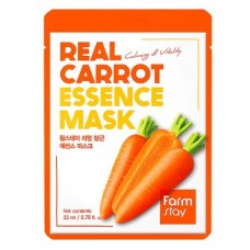Тканинна маска з екстрактом моркви FarmStay Real Carrot Essence Mask